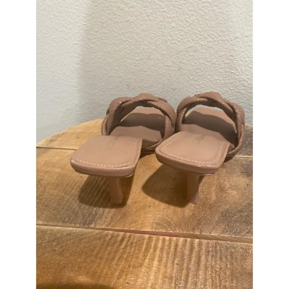 BCBGeneration Marlino Sandal Braided Leather Size 6